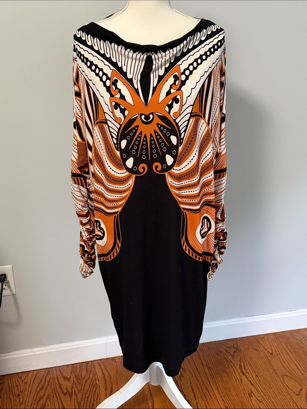 Class Roberto Cavalli Butterfly Print Dress – Statement Y2K Designer